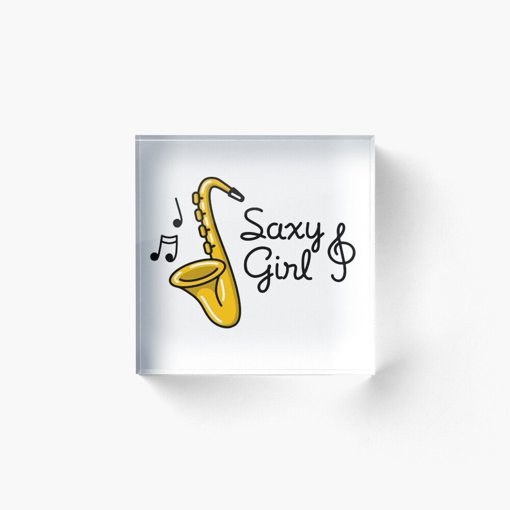 Saxy girl - Sexy Saxophone pun