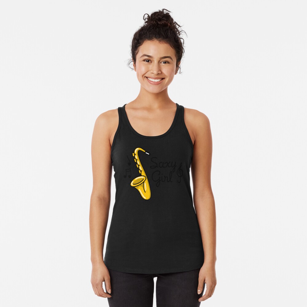 Saxy girl - Sexy Saxophone pun