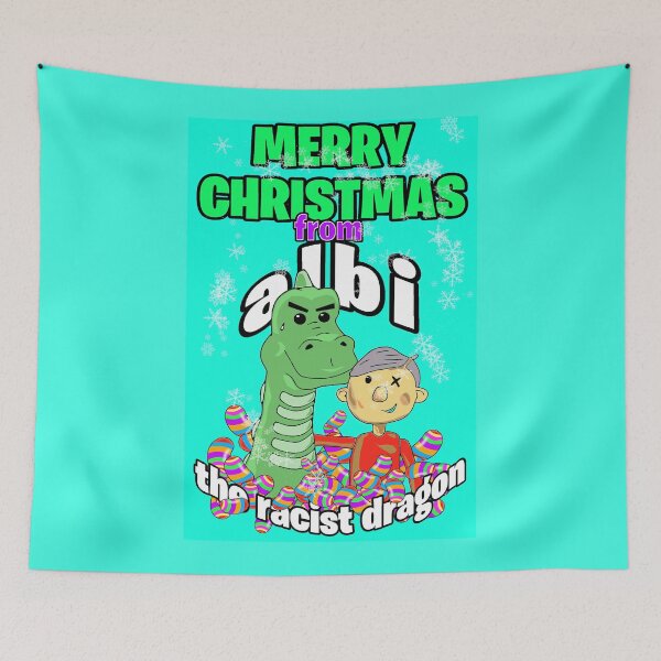 Item preview, Merry Albi the Racist Dragon designed and sold by loganferret.