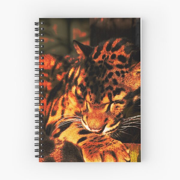 Item preview, Clouded Leopard sleeping designed and sold by buttonpresser.