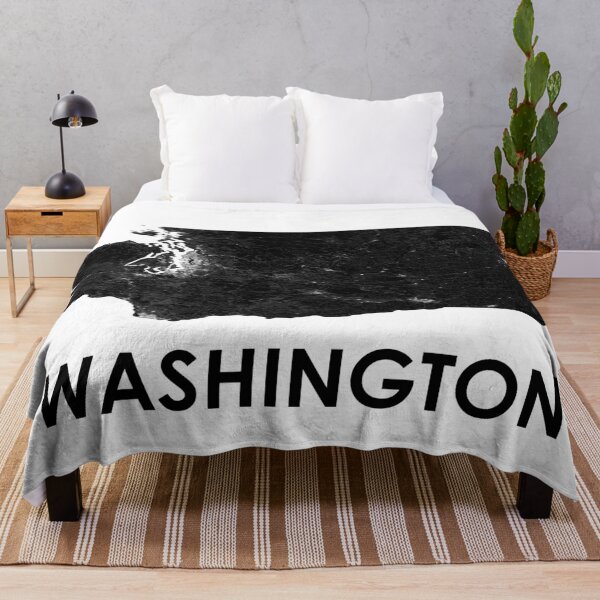 Item preview, Washington Street Map Art designed and sold by AmazingMapArt.
