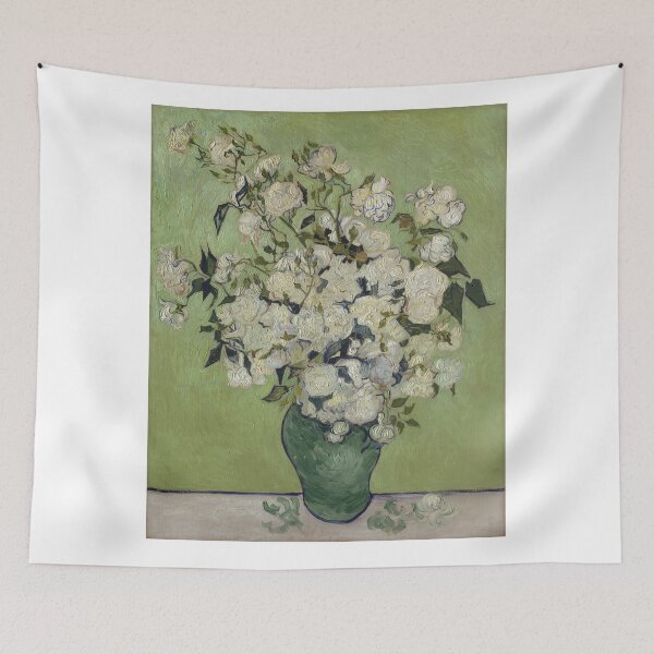 Item preview, Van Gogh // Vase of Roses designed and sold by shirtsoart.