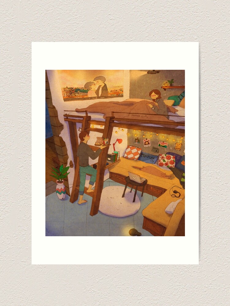 Alternate view of Watch a movie Art Print