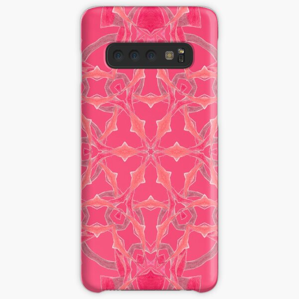 Red Over Twist Fall Into Winter Design Collection of Green Bee Mee Samsung Galaxy Snap Case