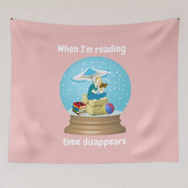 Item preview, Time disappears when I read designed and sold by DAscroft.