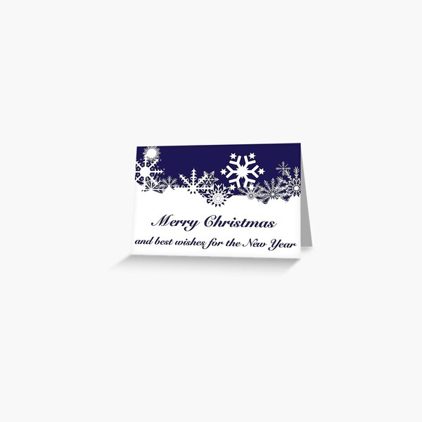 Weihnachtskarte Design 3 Grußkarte
