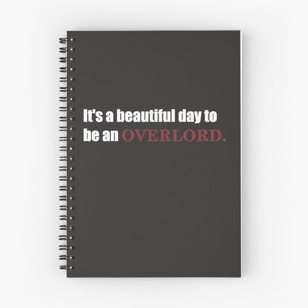 Item preview, It's a beautiful day to be an Overlord. designed and sold by HiddenStar02.