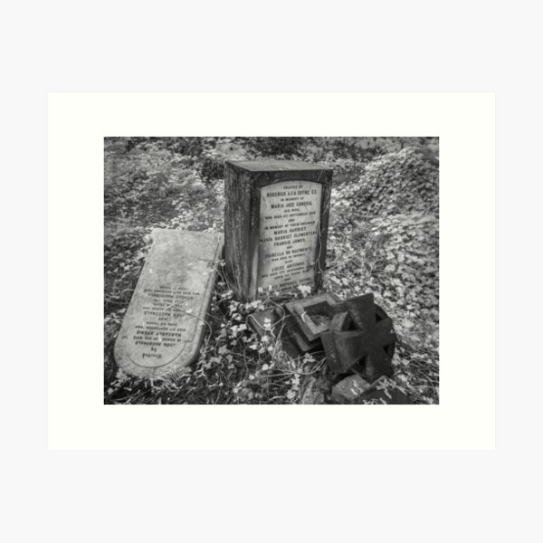 GOTH patch - Headstones and Hearses