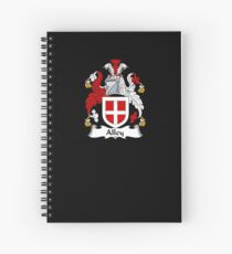 Cuaderno de espiral Alley Coat of Arms - Family Crest Shirt
