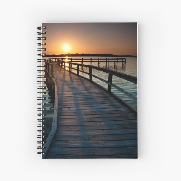 Summer Lake Spiral Notebook