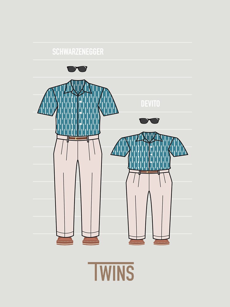 "Twins" Tshirt for Sale by MoviePosterBoy Redbubble twins tshirts