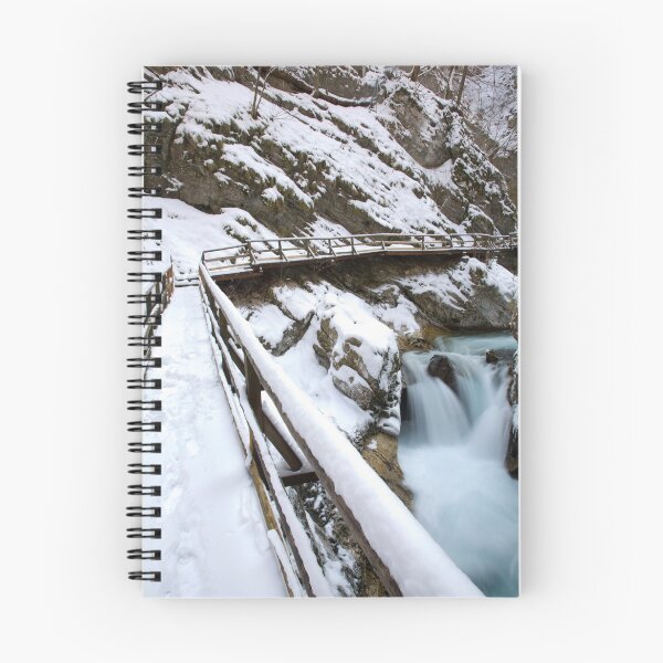 Item preview, Winter dawn in Vintgar Gorge designed and sold by Ian Middleton.