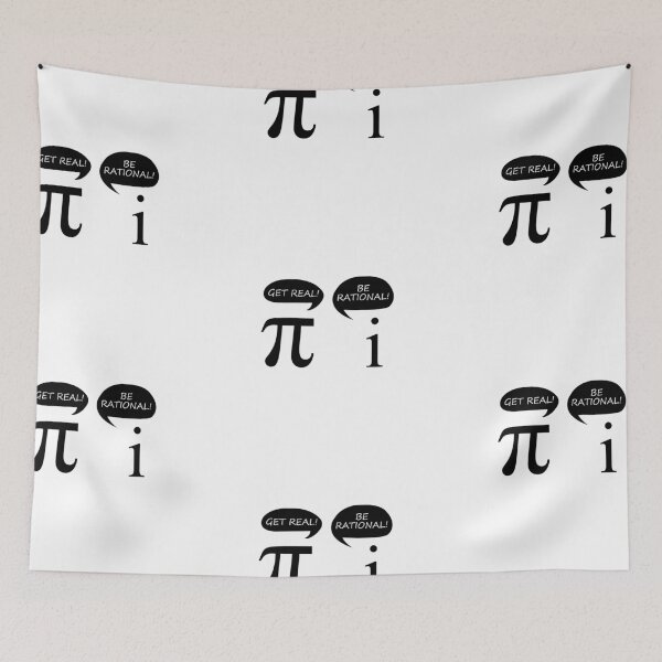 Item preview, PI NEEDS TO BE RATIONAL! FUNNY MATH GIFT IDEA designed and sold by JamesandLuis.