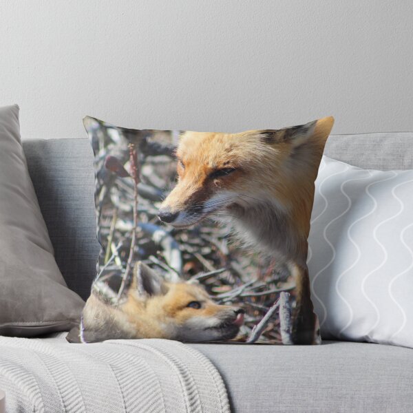 Item preview, Fox and Pup designed and sold by Gilda Axelrod.