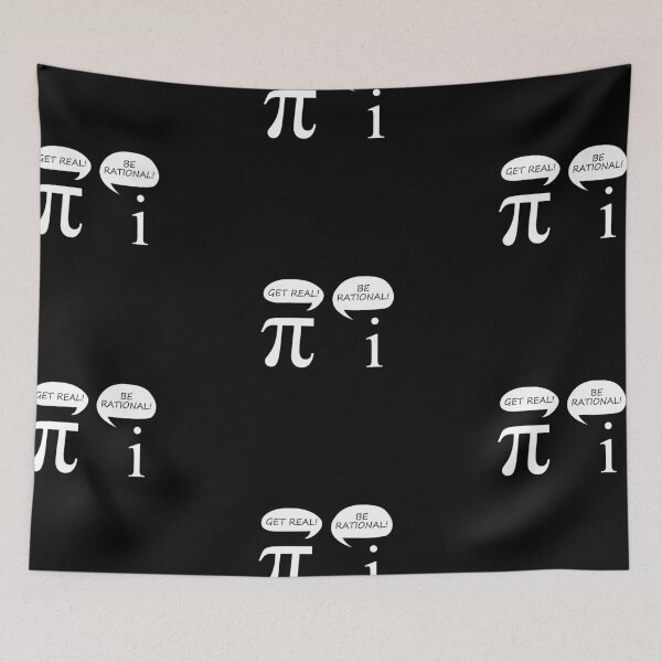 Item preview, PI NEEDS TO BE RATIONAL! FUNNY MATH GIFT IDEA designed and sold by JamesandLuis.