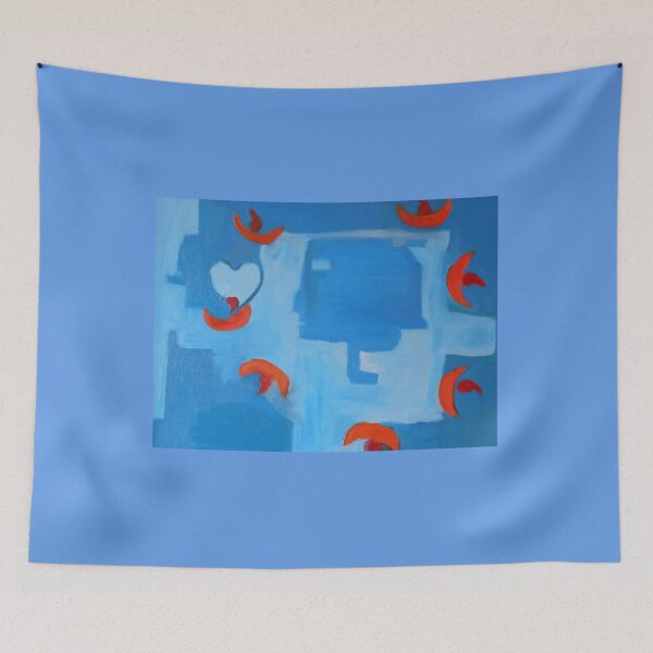 Item preview, profile in blue designed and sold by drewish.