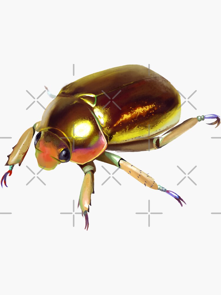Golden Jewel Scarab by seasofstars