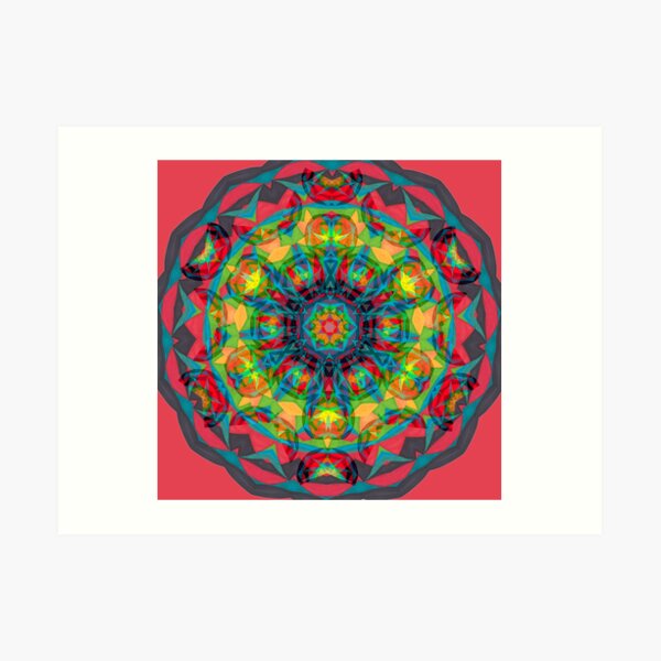 Charcoal and Fruit Ties Fall Into Winter Collection at Green Bee Mee Art Print