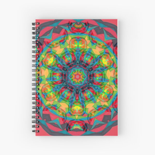Charcoal and Fruit Ties Fall Into Winter Collection at Green Bee Mee Spiral Notebook