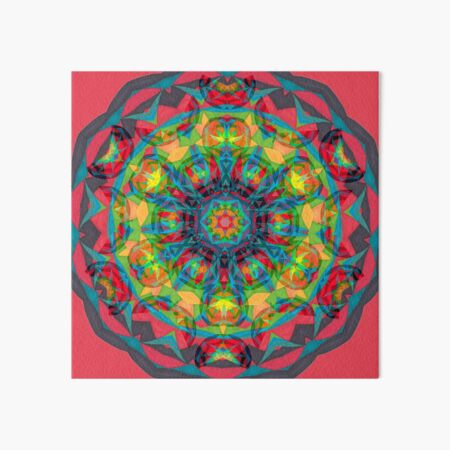 Charcoal and Fruit Ties Fall Into Winter Collection at Green Bee Mee Art Board Print