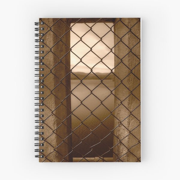 Item preview, Peeking Through Maroondah Dam Wall in Sepia designed and sold by JasonGreen.