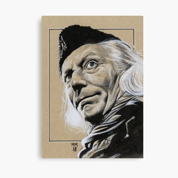 William Hartnell as the First Doctor Canvas Print