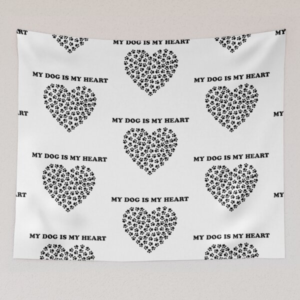 Item preview, PAWPRINT HEART! GIFT IDEA FOR DOG OWNER designed and sold by JamesandLuis.