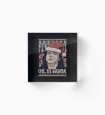 Oh Hi Santa Acrylic Block