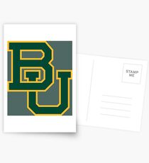 Top College Teams Symbole Postkarten