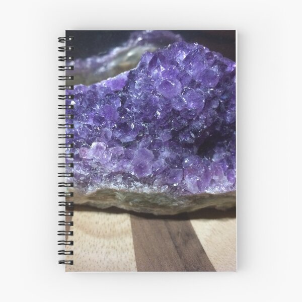 Item preview, Amethyst on Alaskan Ulu Board and Knife Set designed and sold by Tracie J.