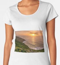 Sunset in Porto Santo Women's Premium T-Shirt