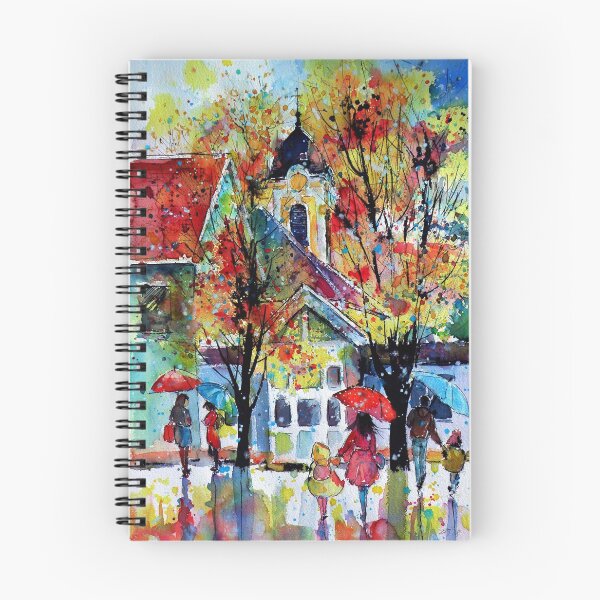 Item preview, Autumn in my little town designed and sold by kovacsannabrigi.