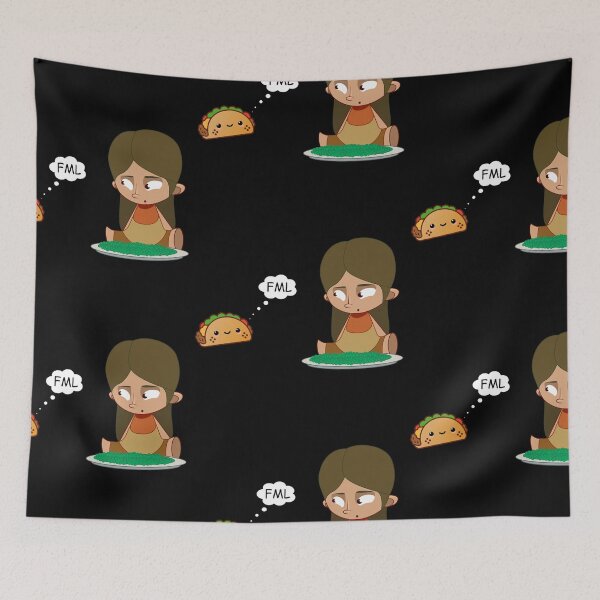 Item preview, FML TACO FUNNY GIFT IDEA! CUTE TACO designed and sold by JamesandLuis.