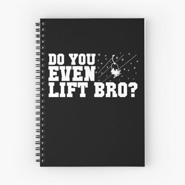 Item preview, Do You Even Lift Bro Skiing designed and sold by thingsandthings.