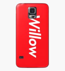 Hello My Name Is Willow Name Tag Case/Skin for Samsung Galaxy