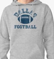Dallas Distressed Pro Football Team Sweatshirt Pullover Hoodie