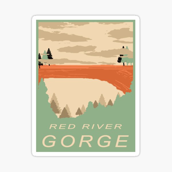 Red River Gorge Sticker