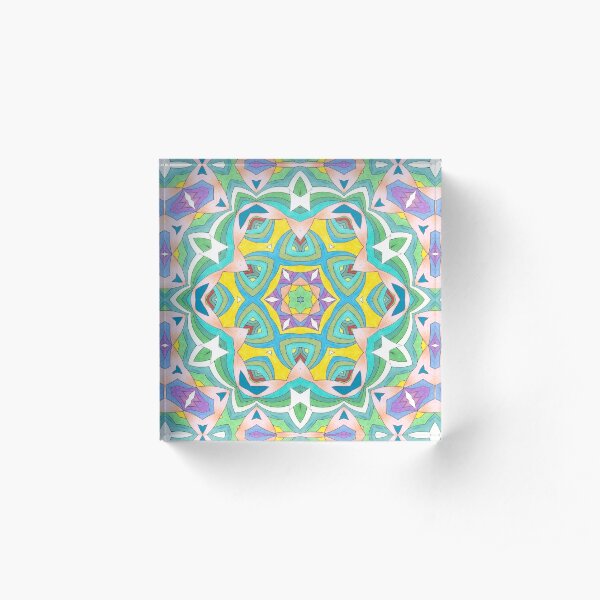 Colors and Bows Fall Into Winter Design Collection at Green Bee Mee Acrylic Block