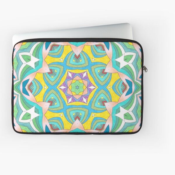 Colors and Bows Fall Into Winter Design Collection at Green Bee Mee Laptop Sleeve