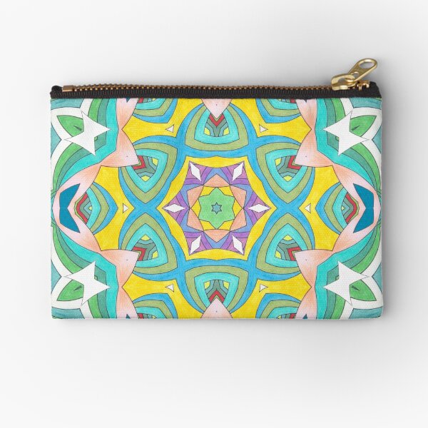 Colors and Bows Fall Into Winter Design Collection at Green Bee Mee Zipper Pouch