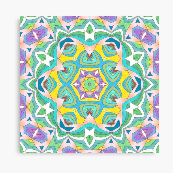 Colors and Bows Fall Into Winter Design Collection at Green Bee Mee Canvas Print