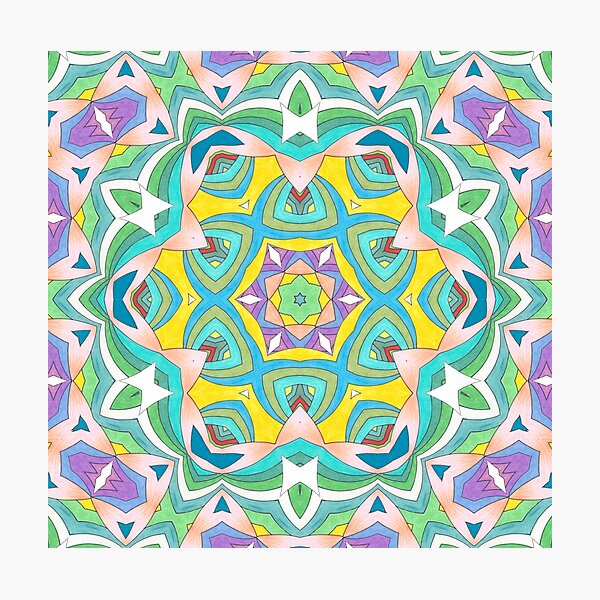 Colors and Bows Fall Into Winter Design Collection at Green Bee Mee Photographic Print