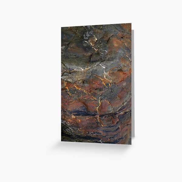 Red Stone Greeting Card