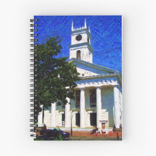 Item preview, Whaling Church in Edgartown, Martha's Vineyard designed and sold by Monika Fuchs.