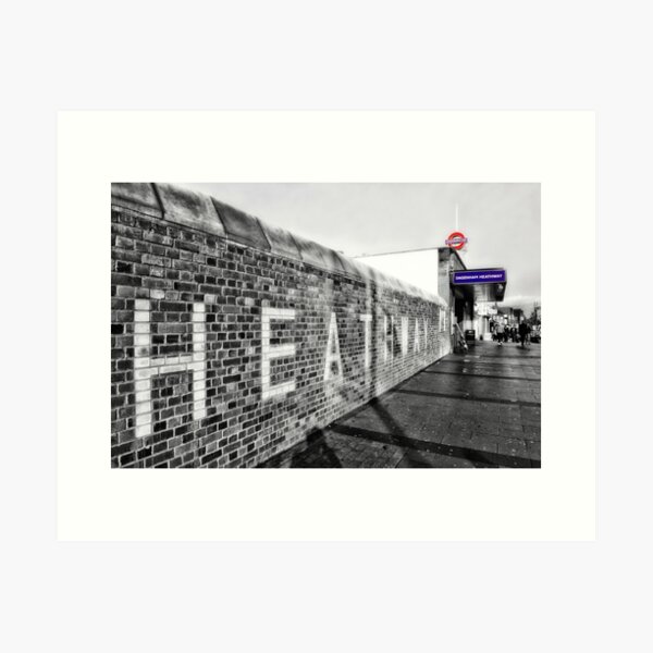 Dagenham Heathway Tube Station Art Print