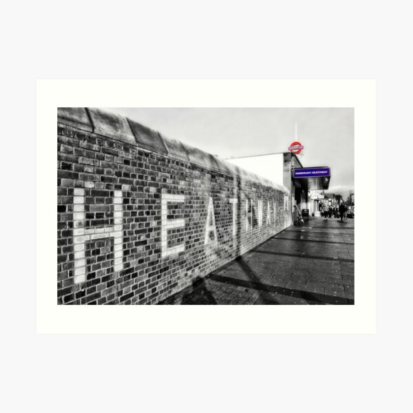 Dagenham Heathway Tube Station Art Print