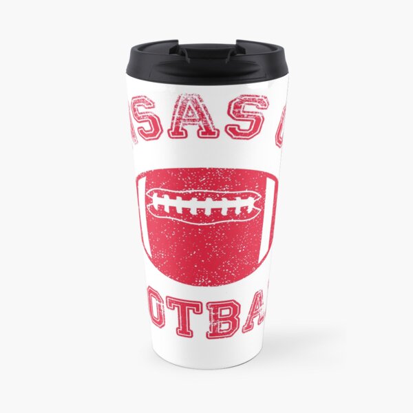 Kansas City Distressed Pro Football Team Travel Mug