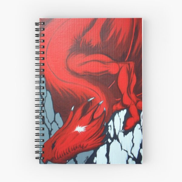 Item preview, Red Dragon Over Mountains designed and sold by Jordan Debben.