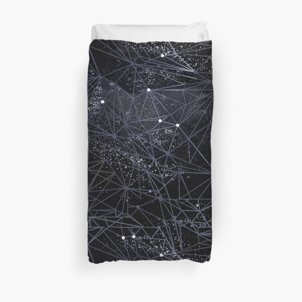 geometry of space Duvet Cover