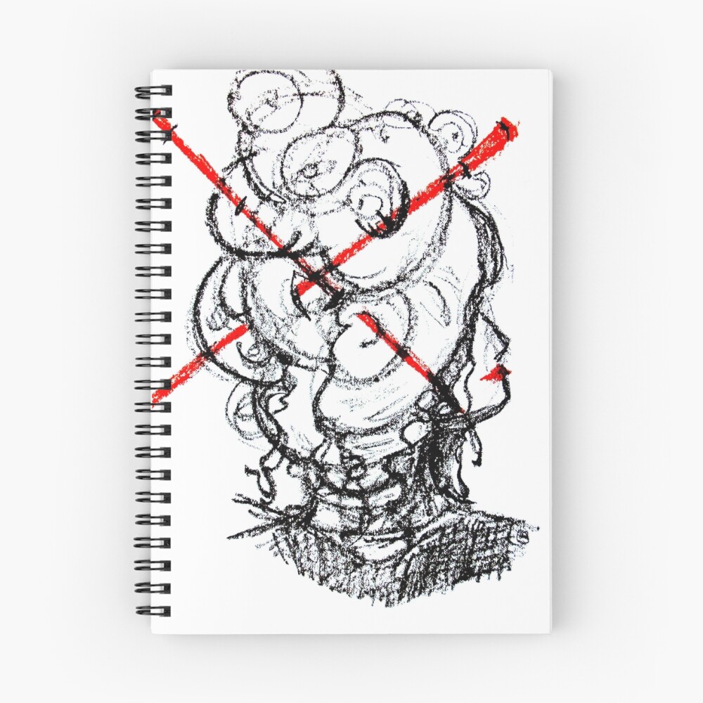 Item preview, Spiral Notebook designed and sold by MrsScoops.
